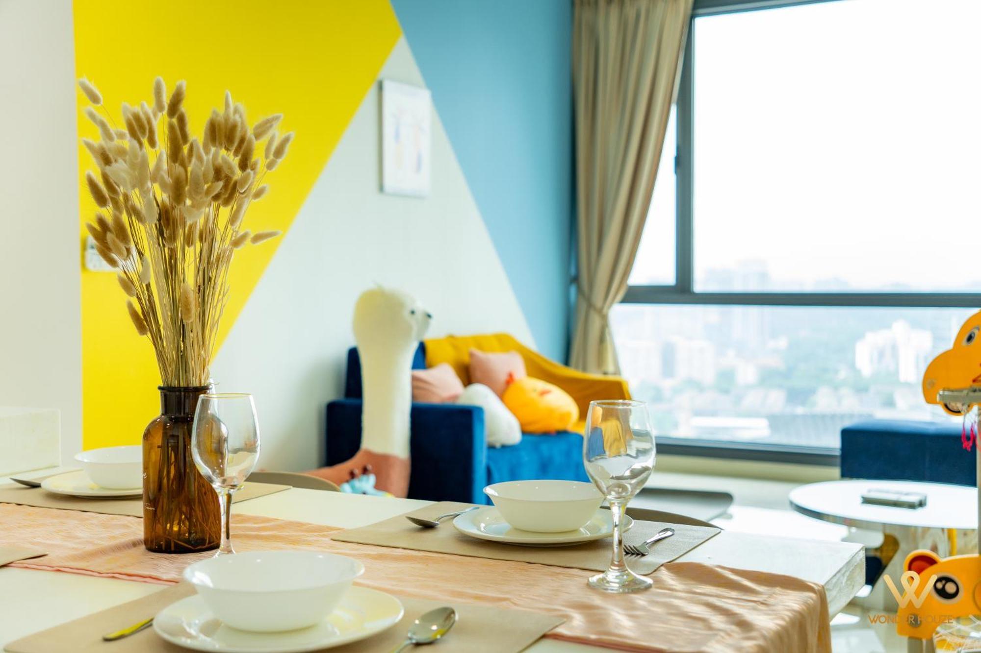 Pangsapuri Kids Theme Retreat For 5 Pax Near Mid Valley Kl & Bangsar *